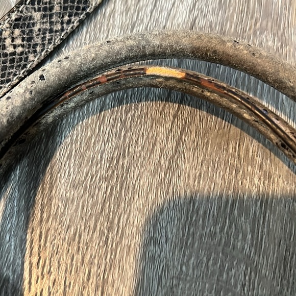 Michael Kors Python brown and tan large satchel bag - Picture 4 of 7